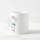歌手のマグカップになれて幸運だ コーヒーマグカップ (正面左)