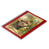 歌手のミシン"最初のレッスン"ヴィンテージ ノートブック (左側)