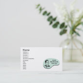 歌手の声 名刺 (スタンド正面)