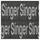 歌手の超常者 ファブリック (見本)