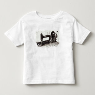 歌手の「新しい家族」のミシン1865年 トドラーTシャツ