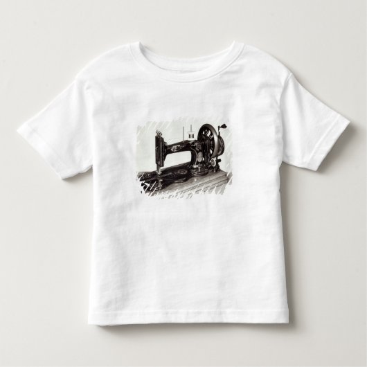 歌手の「新しい家族」のミシン1865年 トドラーTシャツ (正面)
