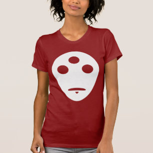 歌手は最初に合う女性に直面します Tシャツ