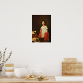 歌手アンナ・ボルノヴァのポートレート, 1821 ポスター (キッチン)