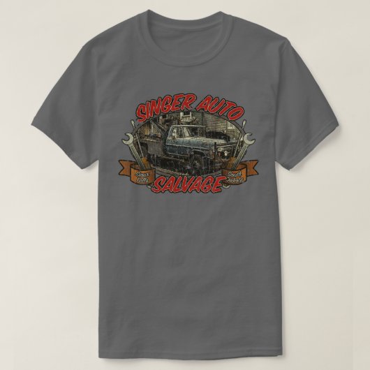 歌手オートサルベージ2006 Tシャツ (デザイン正面)