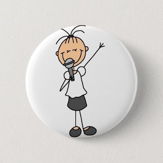 歌手ボタン 缶バッジ (正面)