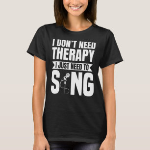 歌手ミュージシャンアーティストボーカリストSoloist Music Perf Tシャツ