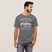歌手ラップ友達 Tシャツ (正面フル)