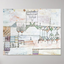 歌手素晴らしホール：ポール・クレー1930 ポスター