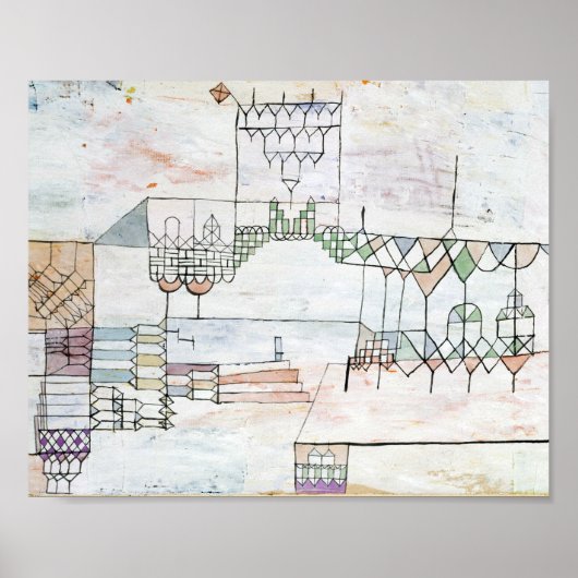 歌手素晴らしホール：ポール・クレー1930 ポスター (正面)