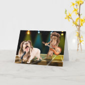 歌手 カード (黄色い花)