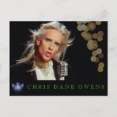 歌手 ポストカード (正面)