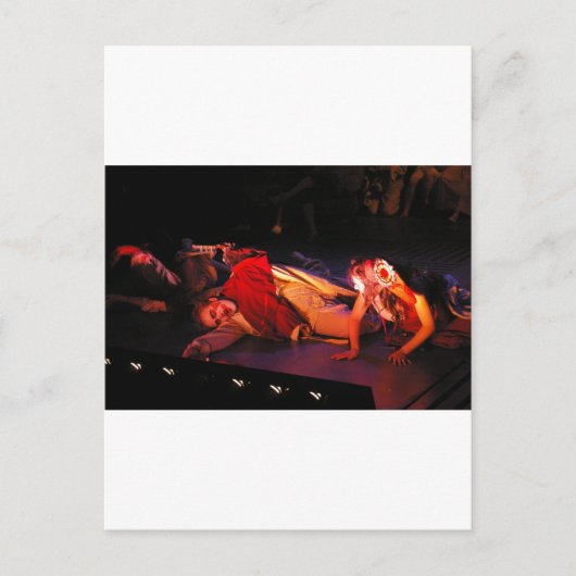 歌手 ポストカード (正面)