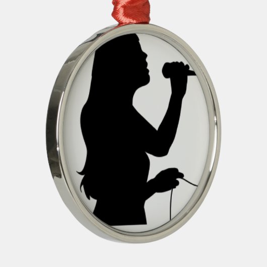 歌手 メタルオーナメント (右)