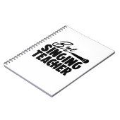 歌最高の先生 ノートブック (左側)