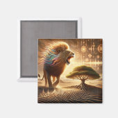 歌獅子磁石 マグネット (正面/裏面)