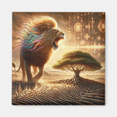 歌獅子磁石 マグネット (正面)