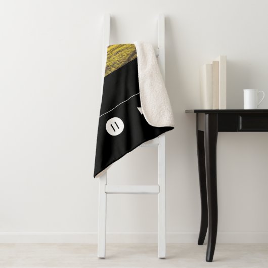 歌結婚付きの写真音楽の毛布パーソナライズされた シェルパブランケット (インサイチュ)