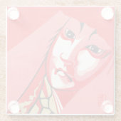 歌舞伎ガラスのコースター広場 ガラスコースター (裏面)