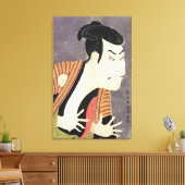 歌舞伎俳優の大谷鬼二が江戸兵衛焼き木として キャンバスプリント (インサイチュ (リビング))