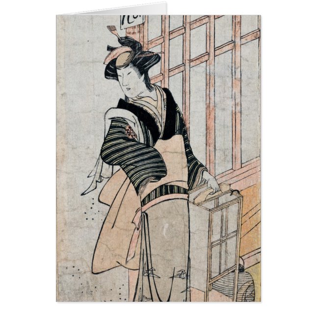 歌舞伎役者 カード (正面)