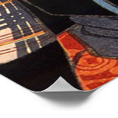 歌舞伎役者, 国芳 Kabuki Actor, Kuniyoshi, Ukiyoe ポスター (角)