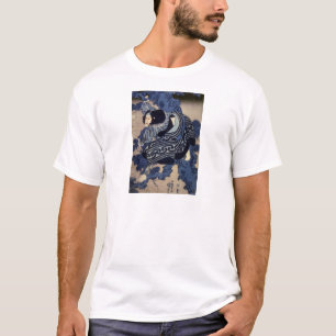 歌舞伎役者、Kuniyoshi、Ukiyo-e、国芳のKabuki俳優 Tシャツ