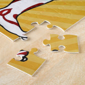 歌舞伎日本の俳優フォーク芸術 ジグソーパズル (側面)