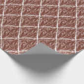 歌舞伎日本の鶴紋 ラッピングペーパー (角)