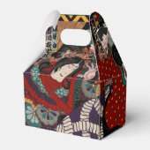 歌舞伎武士の木版 フェイバーボックス (裏面サイド)