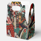 歌舞伎武士の木版 フェイバーボックス (オープン)