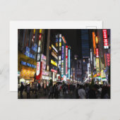 歌舞伎町の東京ネオンズバイナイト ポストカード (正面/裏面)