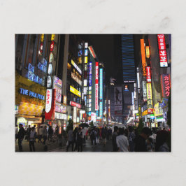 歌舞伎町の東京ネオンズバイナイト ポストカード