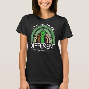 歌舞伎症候群の認識度違うになってもいい Tシャツ