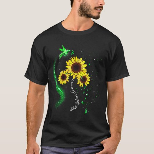 歌舞伎症候群認識度ハミングバード Tシャツ (正面)