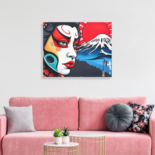 歌舞伎4 キャンバスプリント (インサイチュ (リビング))