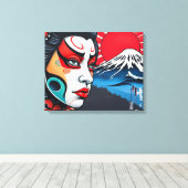 歌舞伎4 キャンバスプリント (インサイチュ (ウッドフロア))