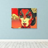 歌舞伎7 キャンバスプリント (インサイチュ (ウッドフロア))