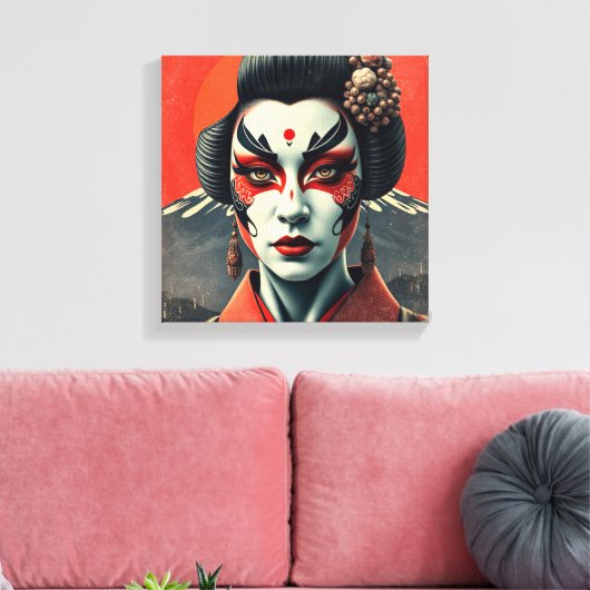 歌舞伎 キャンバスプリント (インサイチュ (リビング))