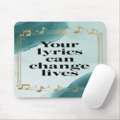 歌詞がLivesオプションを変更する2 マウスパッド (マウス)