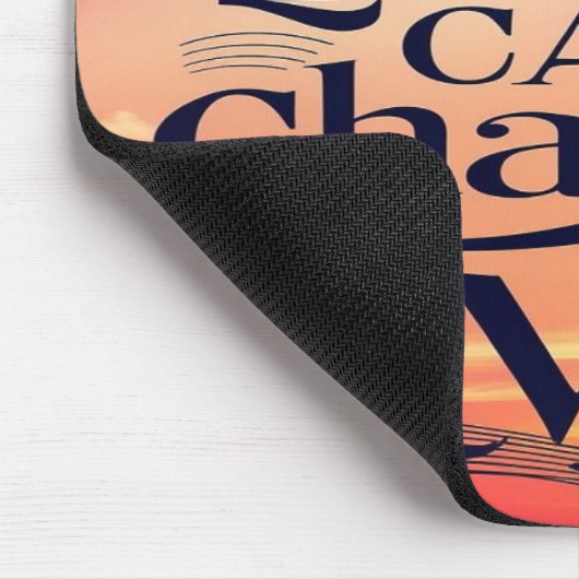 歌詞は人生を変えることができる マウスパッド (コーナー)