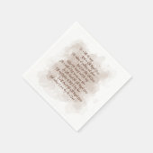 歌詞オールド険しいクロス賛美歌イースターパーティー スタンダードカクテルナプキン (角)