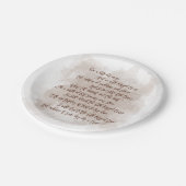 歌詞オールド険しいクロス賛美歌イースター ペーパープレート (アングル)