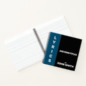 歌詞 ノートブック (内部)