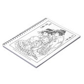 歌麿が有名な脱毛芸者ノート ノートブック (左側)