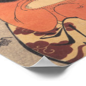 歌麿の日本のアートポスター ポスター (角)