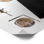 歌麿読の女 ポスター (角)