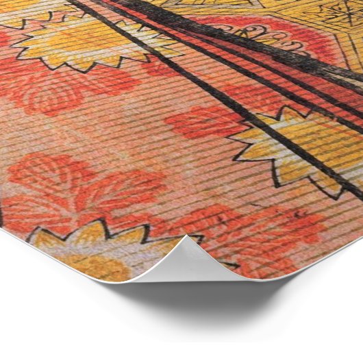 歌麿2美しいと竹 ポスター (角)