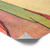 歌麿：櫛。 ポスター (角)