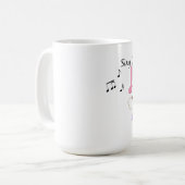 歌:マグカップ コーヒーマグカップ (正面左)